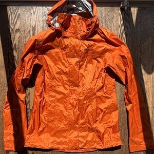 Marmot Orange Rain Jacket